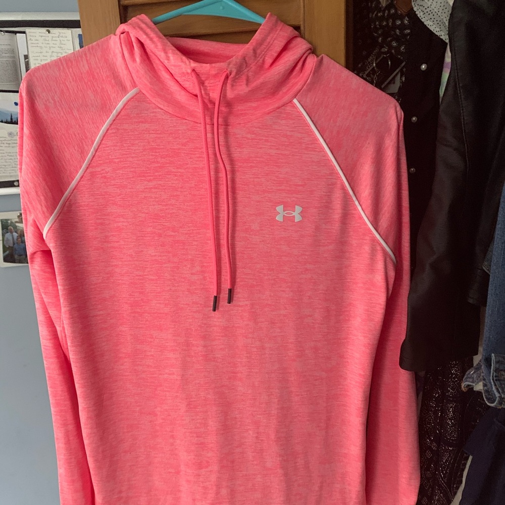 Under armor long sleeve with hood